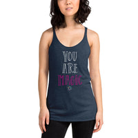 You are magic - Women's Racerback Tank