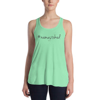 #namastoked - women's flowy racerback tank